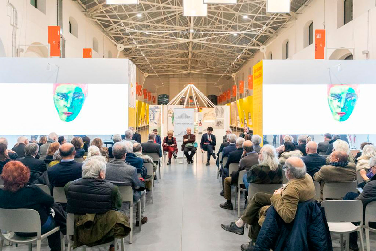 Finissage della Mostra "Personae" di Bruno Pellegrino - Museo ADI Milano, dicembre 2023